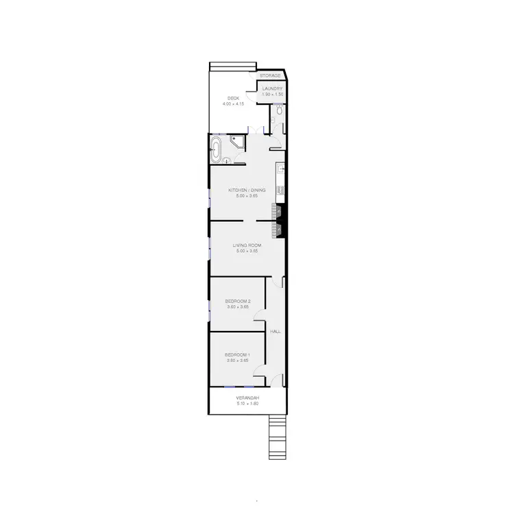 Floorplan of Homely house listing, 9 Leichhardt Street, Katoomba NSW 2780