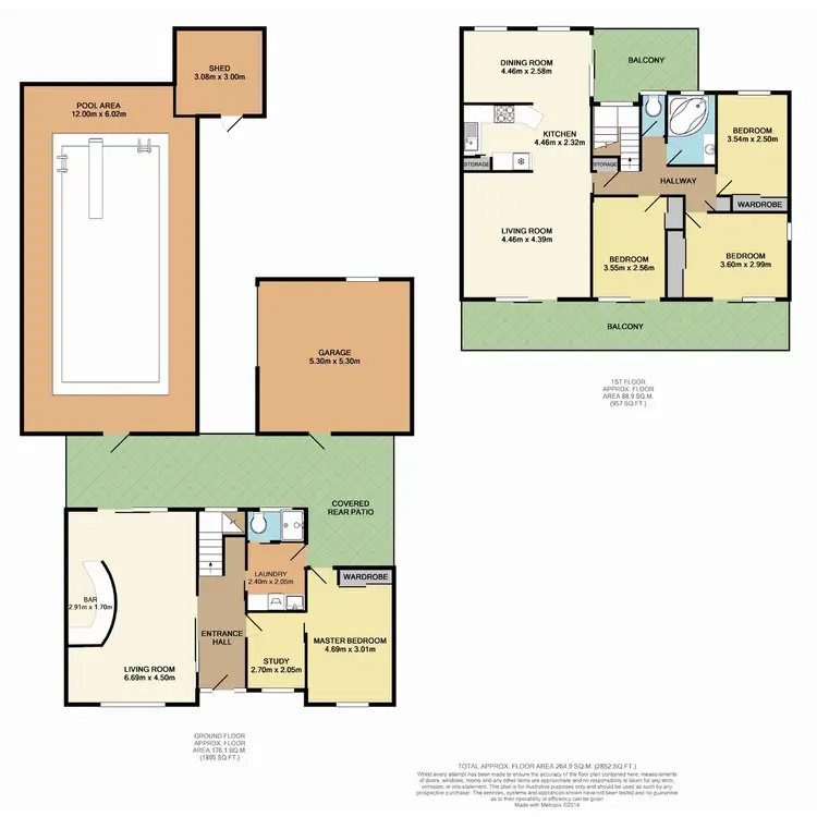 Floorplan of Homely house listing, 8 Grevillea Crescent, Berkeley Vale NSW 2261