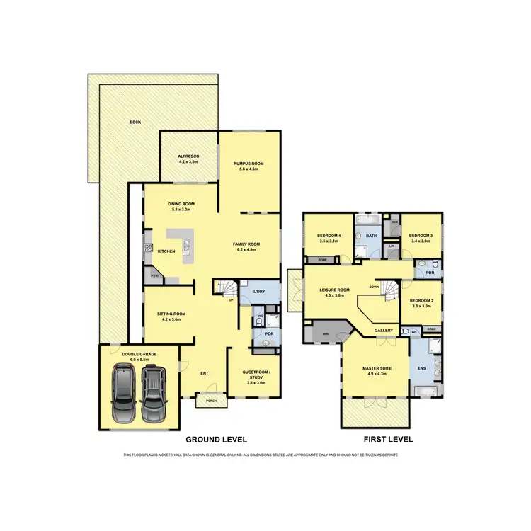 Floorplan of Homely house listing, 4 Almeida Close, Torquay VIC 3228