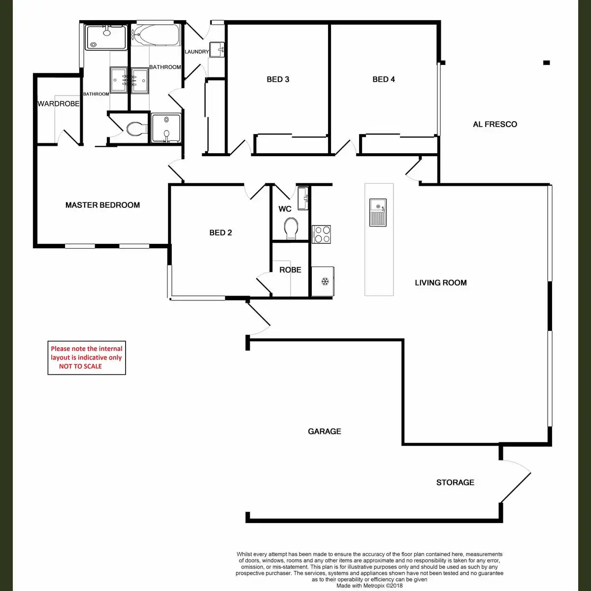 Floorplan of Homely house listing, 16A Devon Way, Lynwood WA 6147