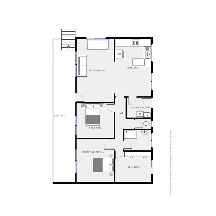 Floorplan of Homely house listing, 16 Mecklenberg Street, Bega NSW 2550