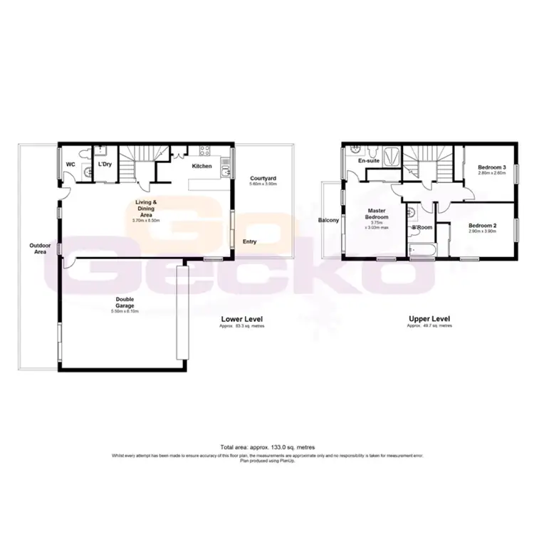 Floorplan of Homely townhouse listing, 2/360 Benhiam Street, Calamvale QLD 4116