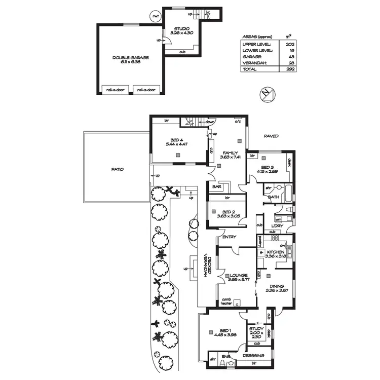 Floorplan of Homely house listing, 212 Coromandel Parade, Coromandel Valley SA 5051