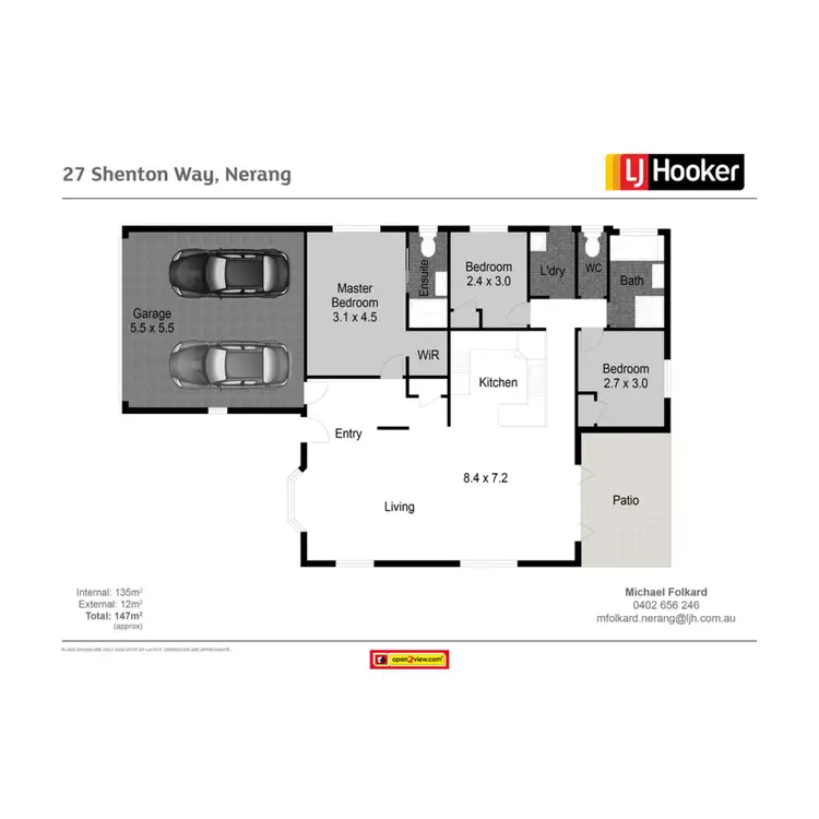 Floorplan of Homely house listing, 27 Shenton Way, Nerang QLD 4211