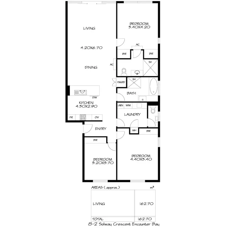 Floorplan of Homely apartment listing, 8/2 Solway Crescent, Encounter Bay SA 5211