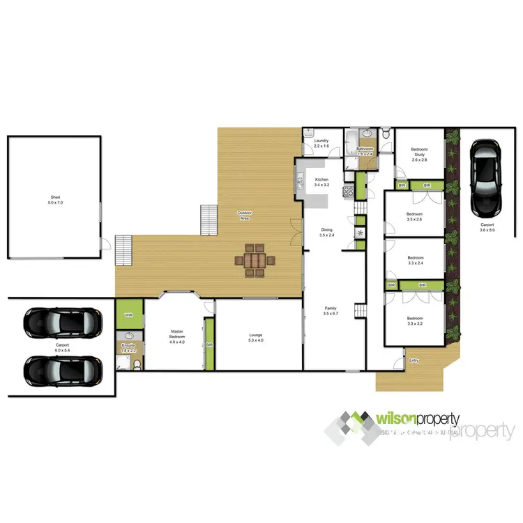 Floorplan of Homely house listing, 51 Gunyah Grove, Traralgon VIC 3844