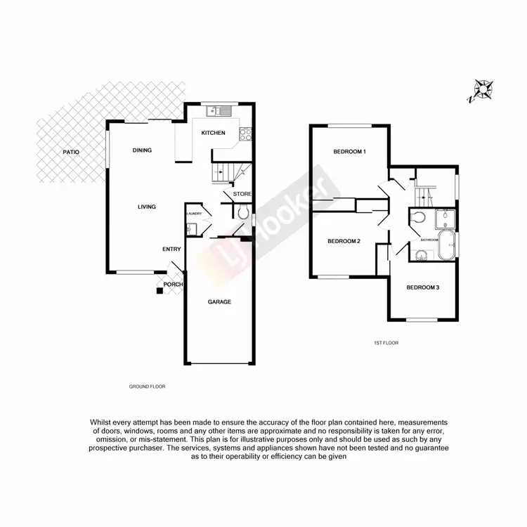 Floorplan of Homely townhouse listing, 7/5 Hillview Street, Runcorn QLD 4113