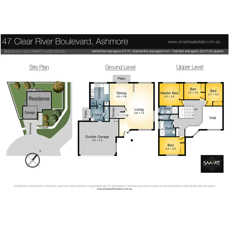 Floorplan of Homely house listing, 47 Clear River Boulevard, Ashmore QLD 4214
