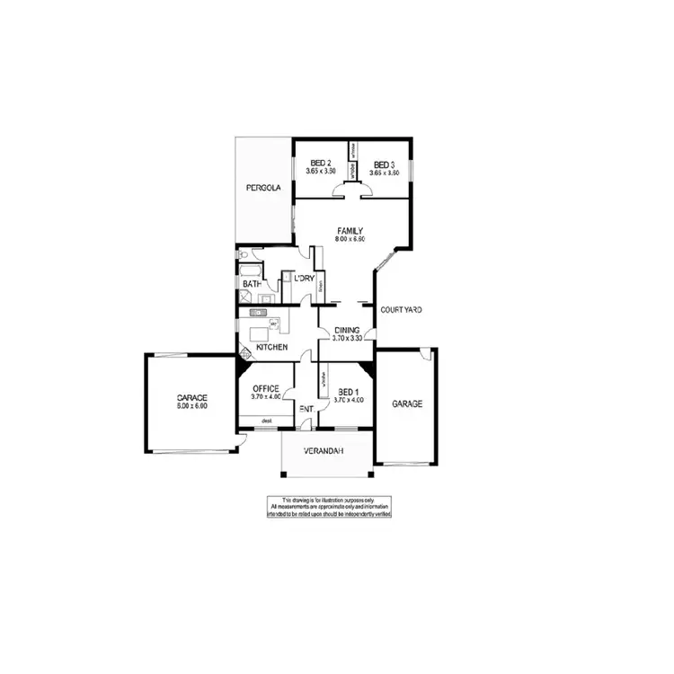 Floorplan of Homely house listing, 3 Brownes Road, Mount Gambier SA 5290