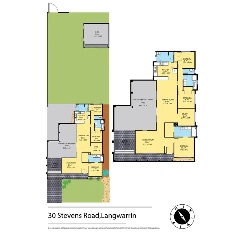 Floorplan of Homely house listing, 30 Stevens Road, Langwarrin VIC 3910
