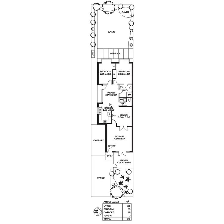 Floorplan of Homely house listing, 10a Westall Street, Hyde Park SA 5061