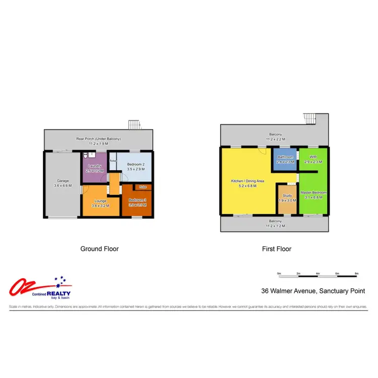 Floorplan of Homely house listing, 36 Walmer Avenue, Sanctuary Point NSW 2540