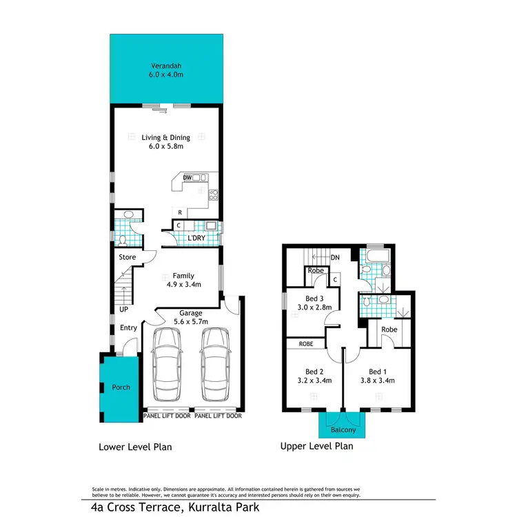 Floorplan of Homely house listing, 4a Cross Tce, Kurralta Park SA 5037