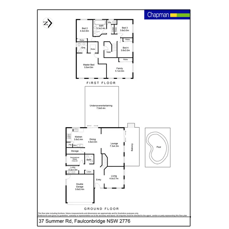 Floorplan of Homely house listing, 37 Summer Road, Faulconbridge NSW 2776