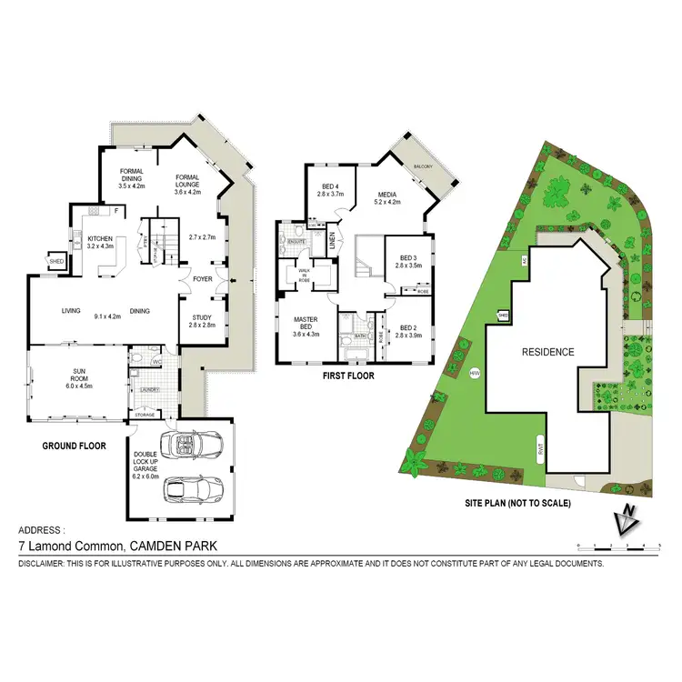 Floorplan of Homely house listing, 7 Lamond Common, Camden Park NSW 2570