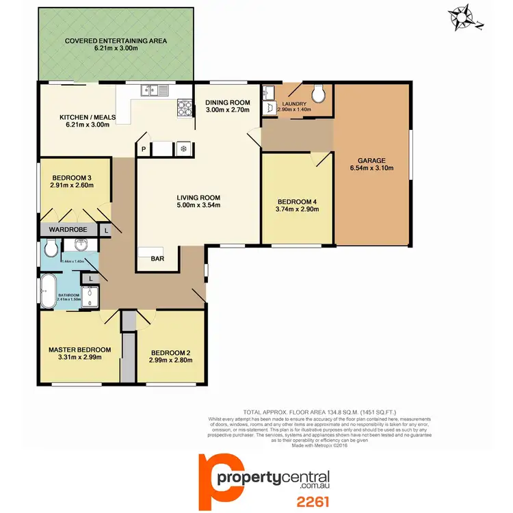 Floorplan of Homely house listing, 11 Sir Joseph Banks Drive, Bateau Bay NSW 2261