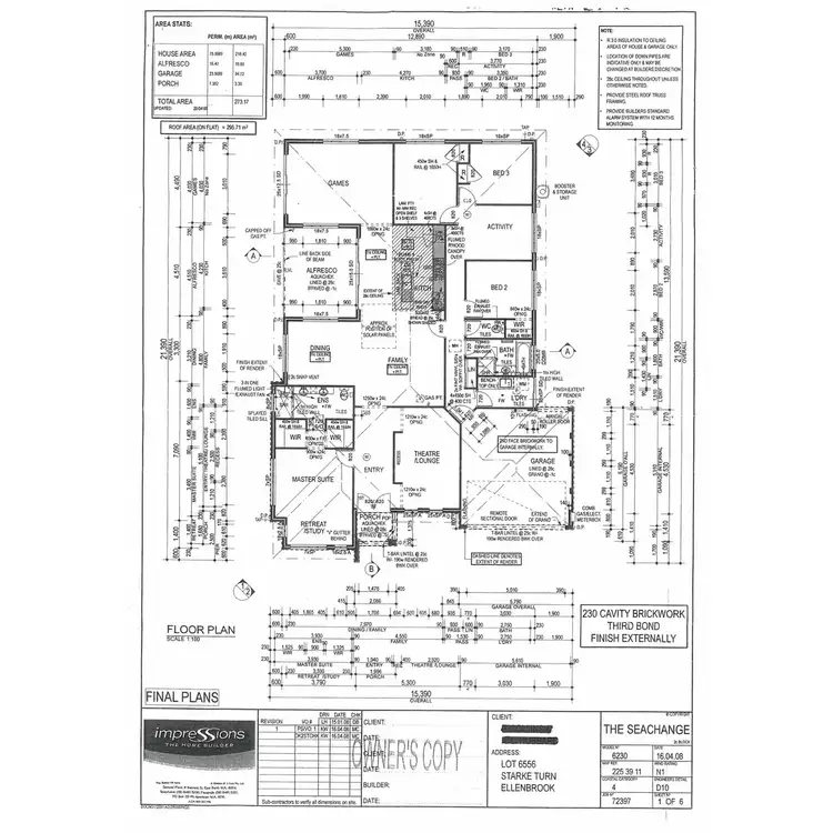 Floorplan of Homely house listing, 18 Starke Turn, Ellenbrook WA 6069