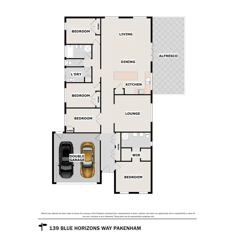 Floorplan of Homely house listing, 139 Blue Horizons Way, Pakenham VIC 3810
