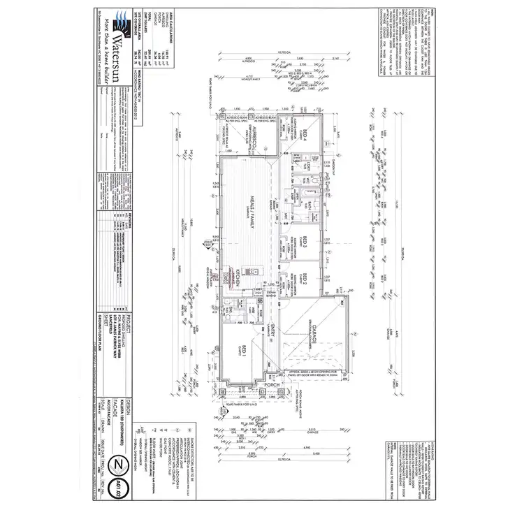 Floorplan of Homely house listing, Lot 4 James Patrick Way, Lancefield VIC 3435