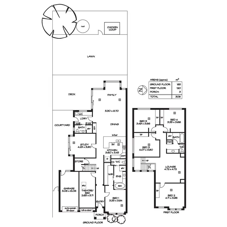 Floorplan of Homely house listing, 29B Strathcona Avenue, Panorama SA 5041