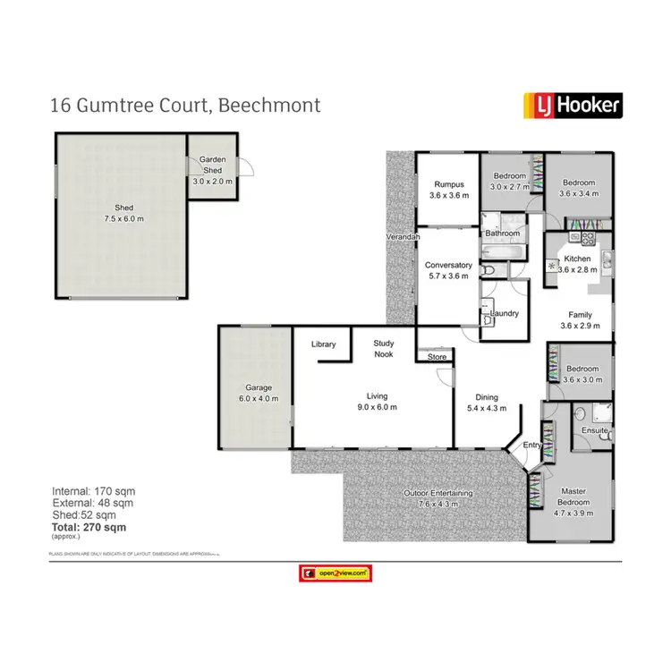 Floorplan of Homely house listing, 16 Gumtree Court, Beechmont QLD 4211
