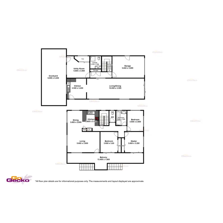 Floorplan of Homely house listing, 1 Abbey Street, Wavell Heights QLD 4012
