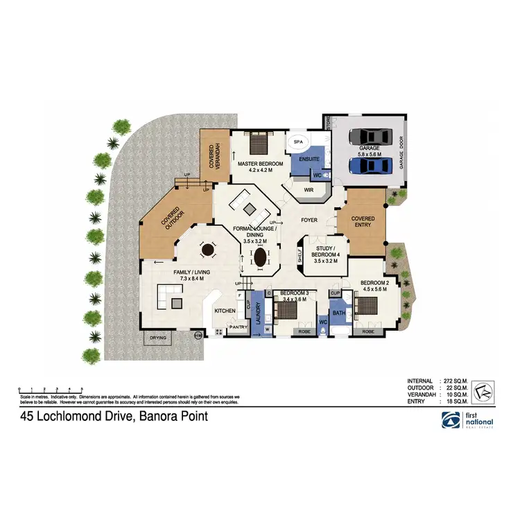 Floorplan of Homely house listing, 45 Lochlomond Drive, Banora Point NSW 2486