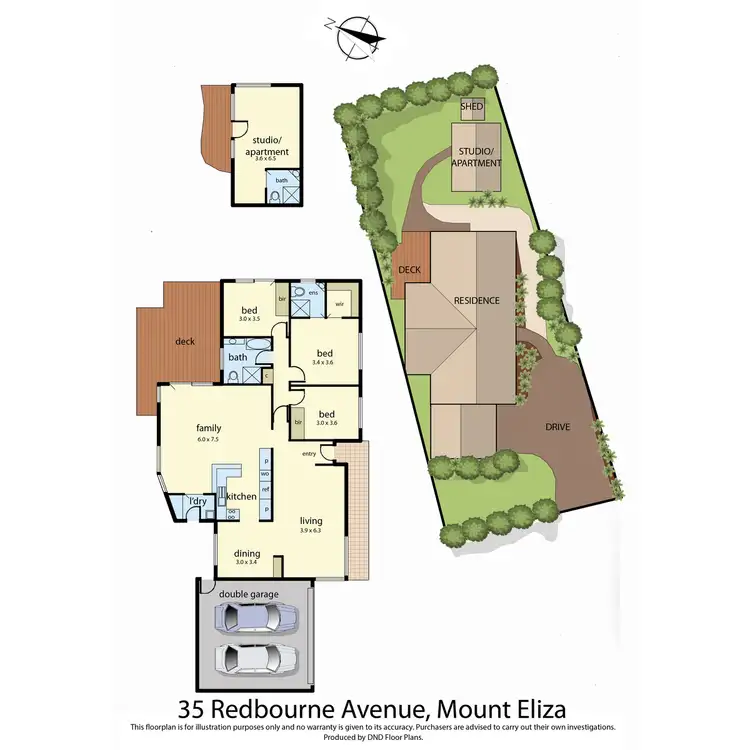 Floorplan of Homely house listing, 35 Redbourne Avenue, Mount Eliza VIC 3930