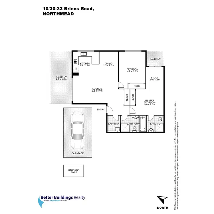 Floorplan of Homely apartment listing, 10/30 Briens Road, Northmead NSW 2152