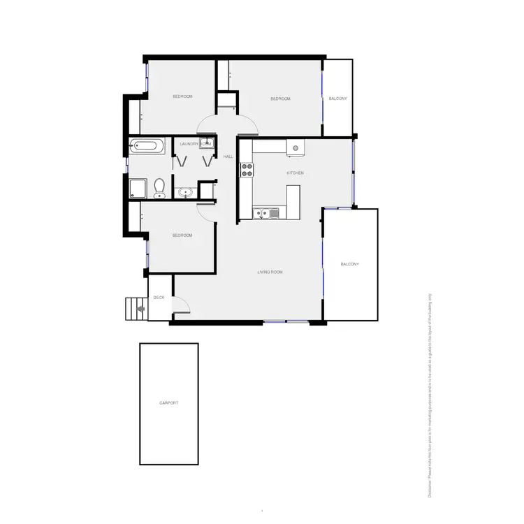 Floorplan of Homely house listing, 2/7 Garvan Street, Wolumla NSW 2550