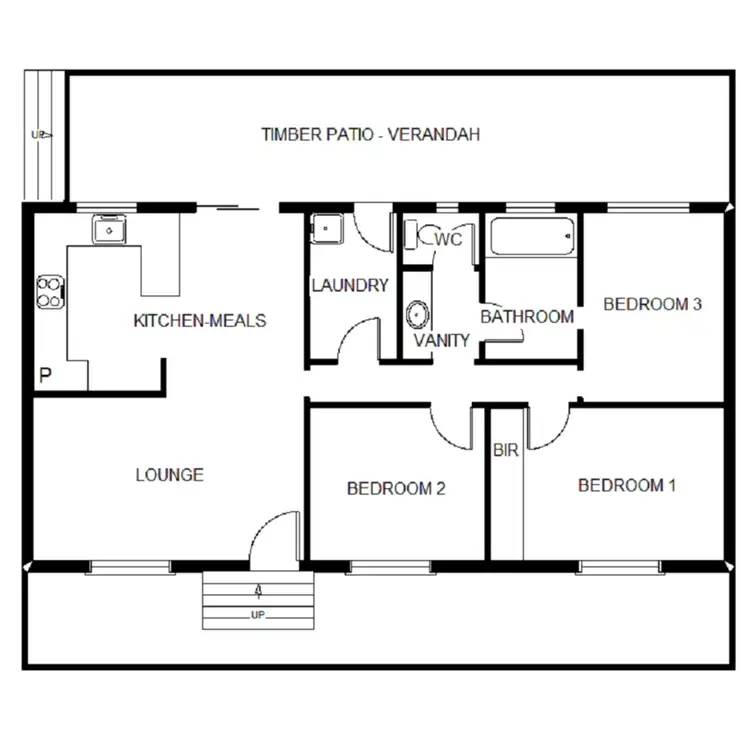 Floorplan of Homely house listing, 8 Michael Avenue, Stirling North SA 5710