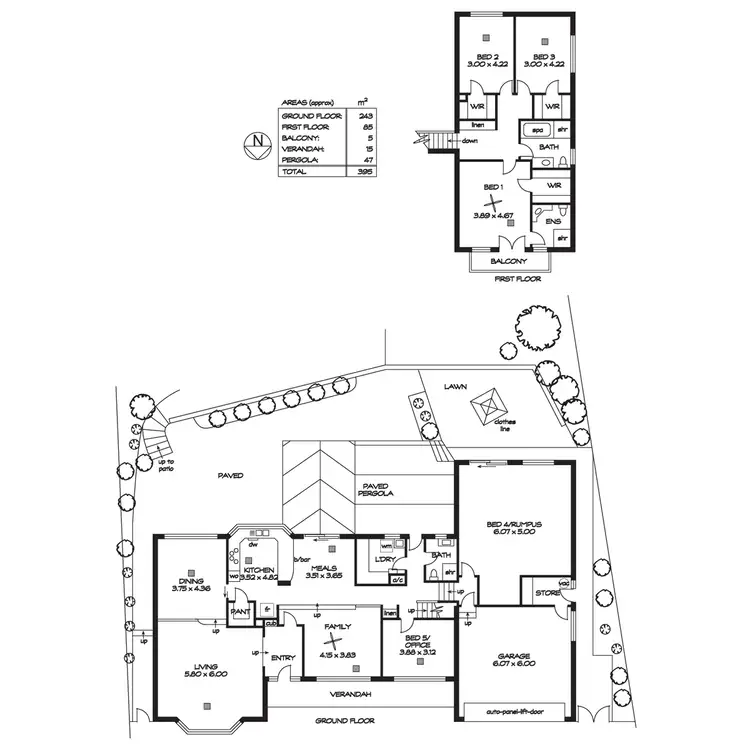 Floorplan of Homely house listing, 10 Edmund Wright Avenue, Auldana SA 5072