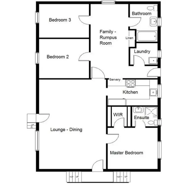 Floorplan of Homely house listing, 86 Daniel Terrace, Port Augusta SA 5700