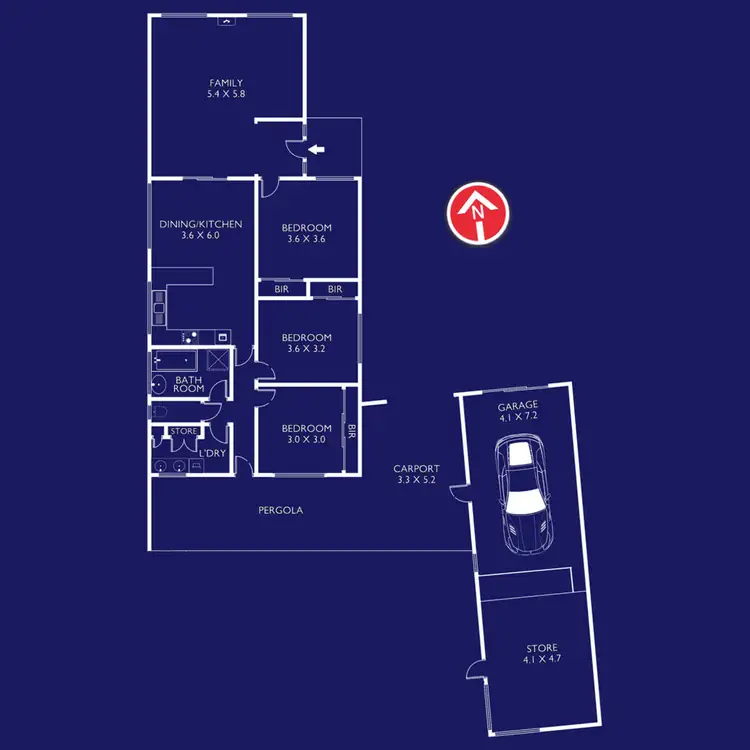 Floorplan of Homely house listing, 12 Ashleigh Crescent, Bell Park VIC 3215