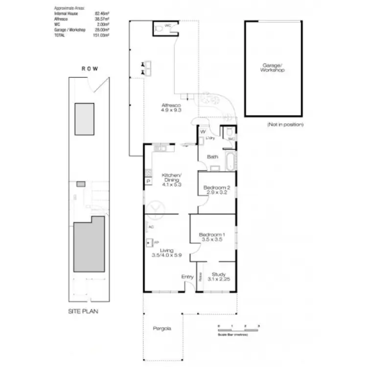 Floorplan of Homely house listing, 107 Hope Street, White Gum Valley WA 6162