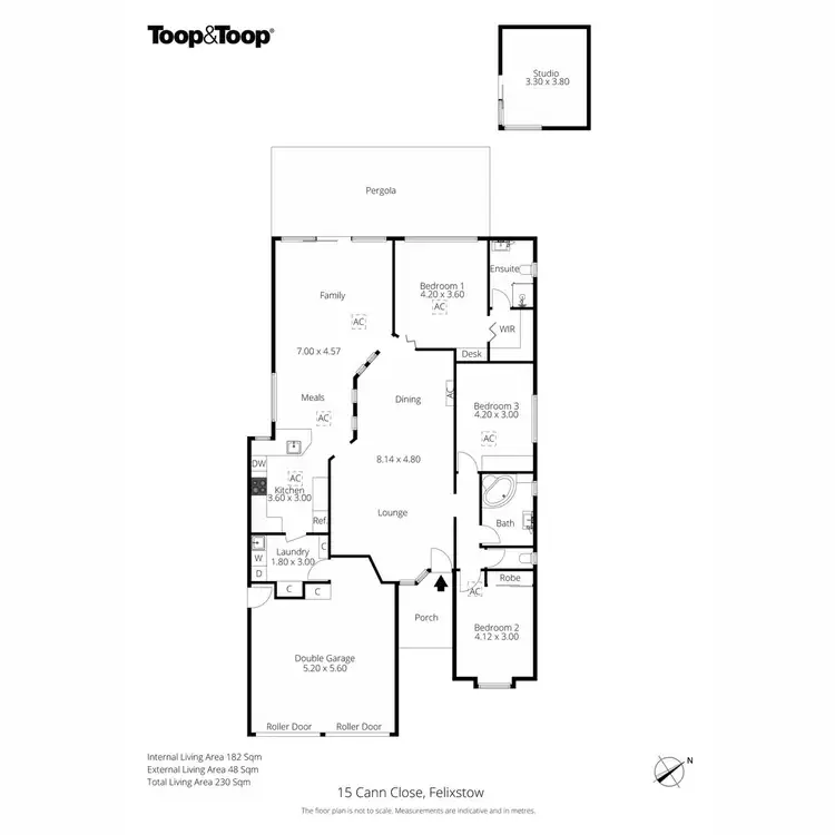 Floorplan of Homely house listing, 15 Cann Close, Felixstow SA 5070