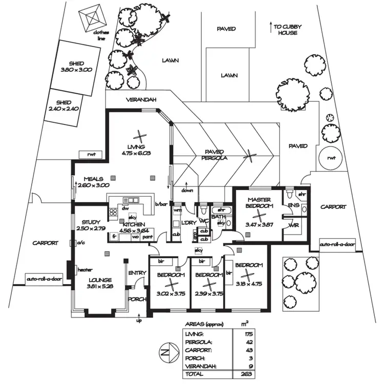 Floorplan of Homely house listing, 14 Burnley Street, Henley Beach South SA 5022