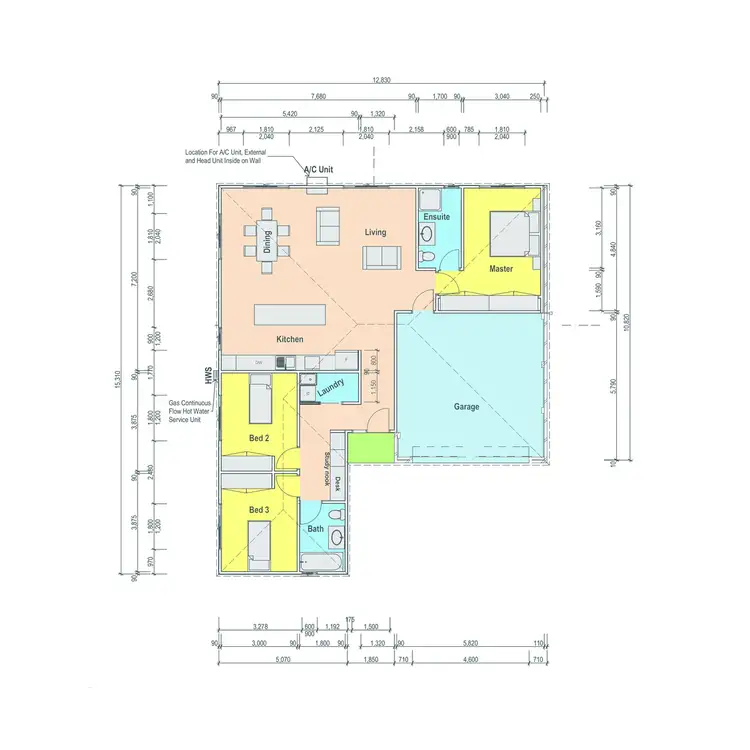 Floorplan of Homely unit listing, 33A Palmerston Street, Sale VIC 3850
