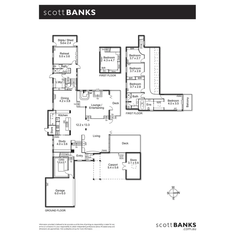 Floorplan of Homely house listing, 43 Rochester Road, Canterbury VIC 3126