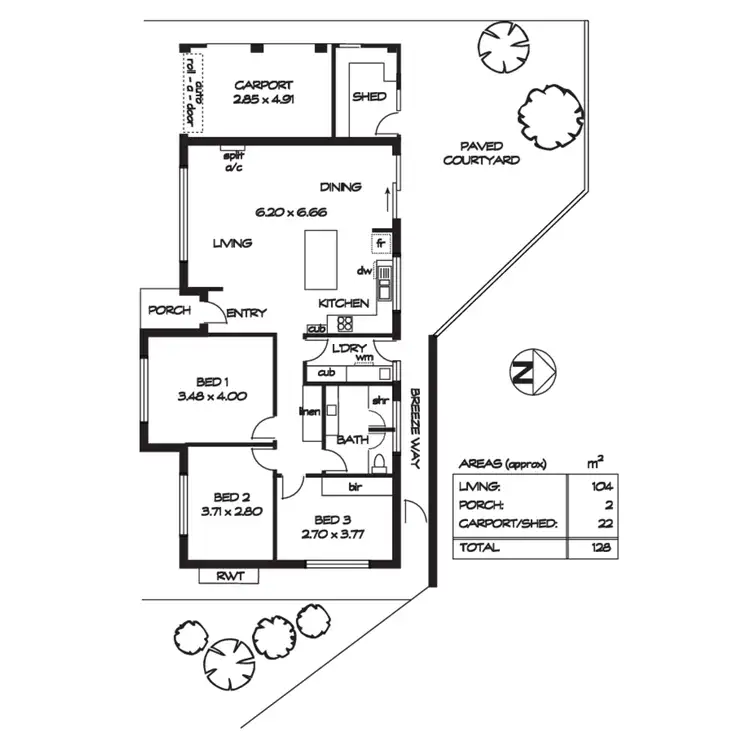 Floorplan of Homely house listing, 27B Bevington Road, Glenunga SA 5064
