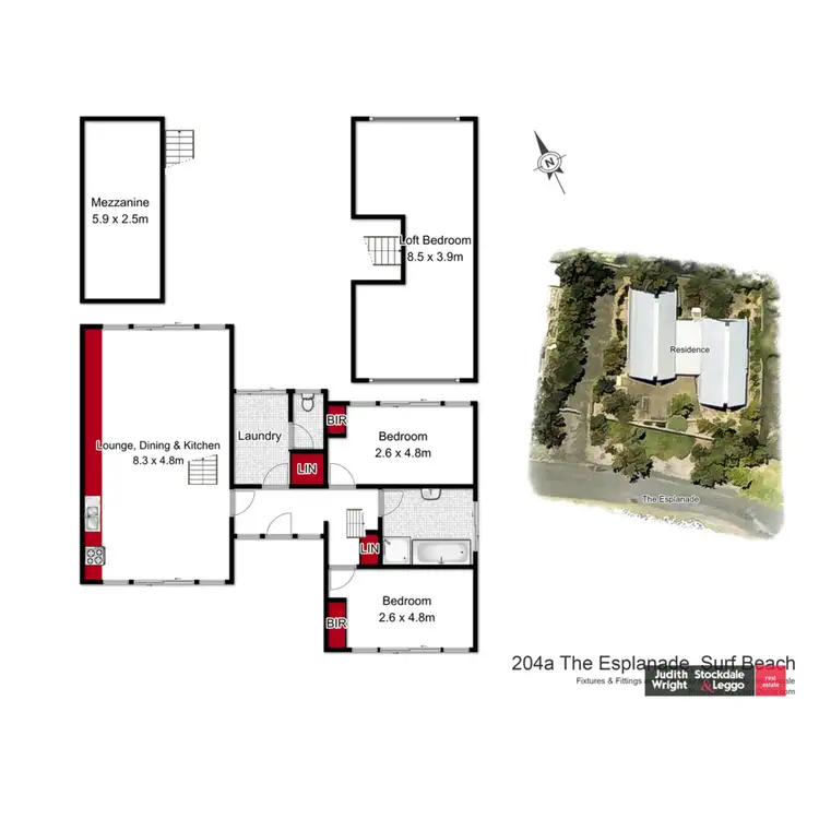 Floorplan of Homely house listing, 204a The Esplanade, Surf Beach VIC 3922