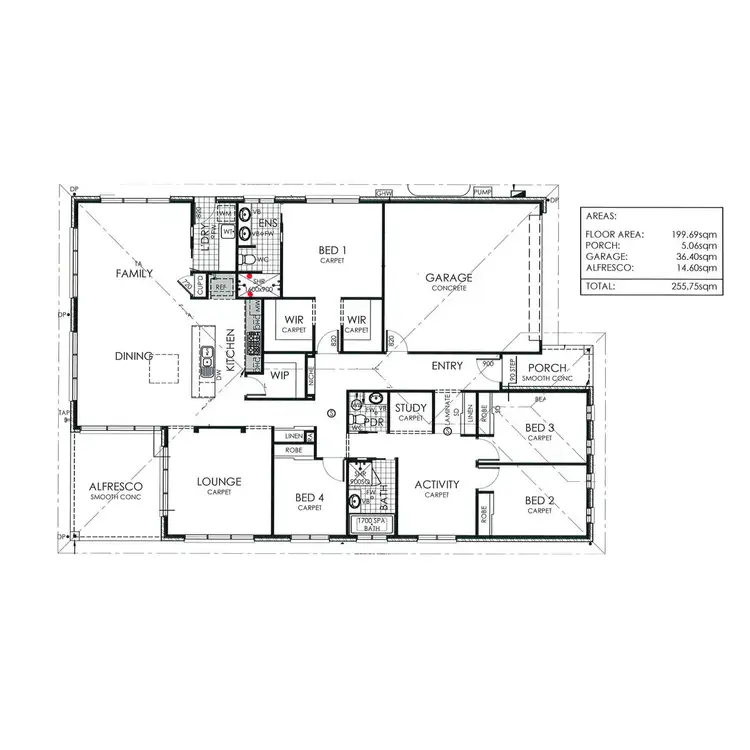 Floorplan of Homely house listing, 7 Paperbark Drive, Forest Hill NSW 2651