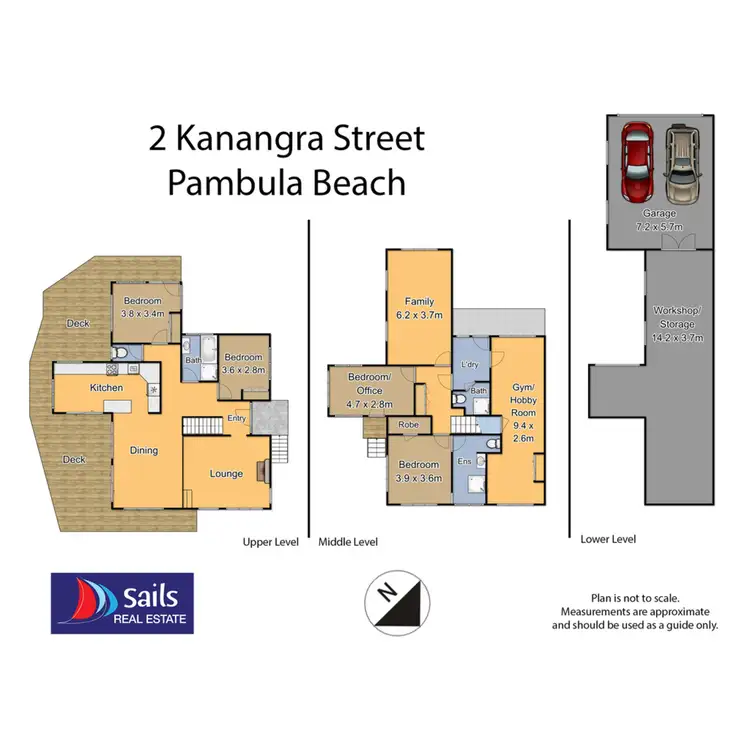 Floorplan of Homely house listing, 2 Kanangra Street, Pambula Beach NSW 2549