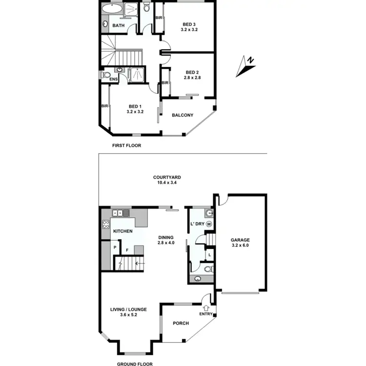 Floorplan of Homely townhouse listing, 7/9 Mons Road, Carina Heights QLD 4152