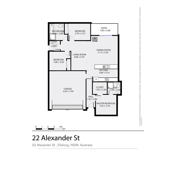 Floorplan of Homely house listing, 22 Alexander Street, Ellalong NSW 2325