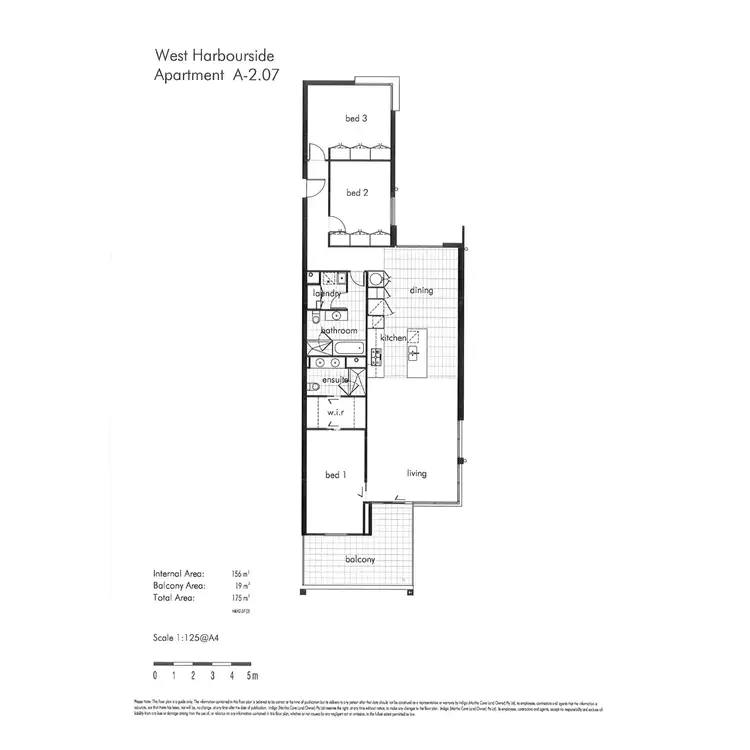Floorplan of Homely apartment listing, A207/83 Spinnaker Terrace, Safety Beach VIC 3936