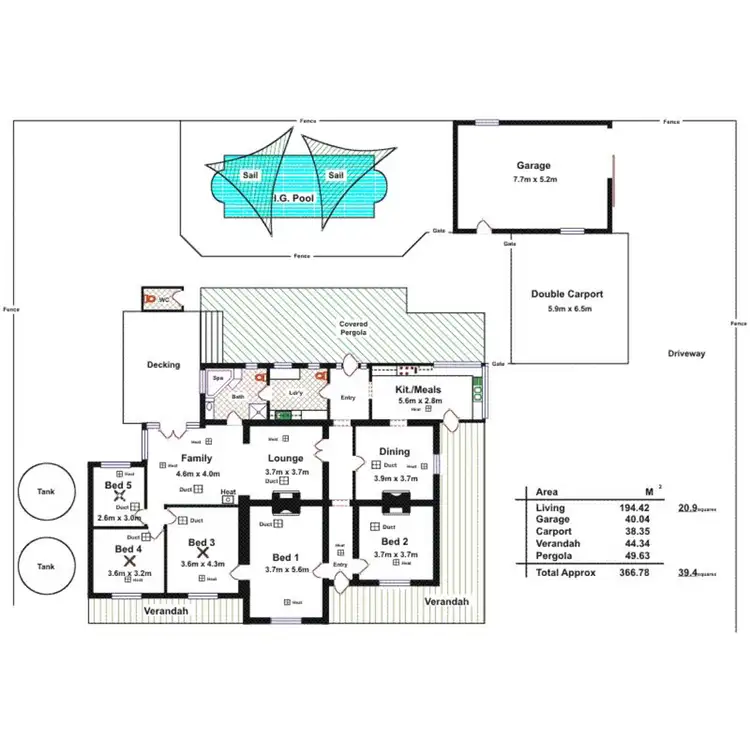Floorplan of Homely house listing, Address available on request