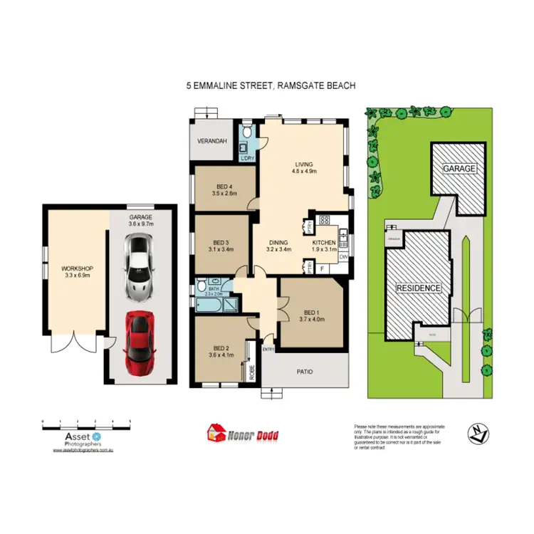 Floorplan of Homely house listing, 5 Emmaline Street, Ramsgate Beach NSW 2217