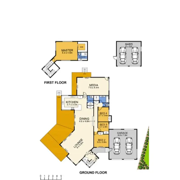 Floorplan of Homely house listing, 34 Clarkes Road, Diddillibah QLD 4559