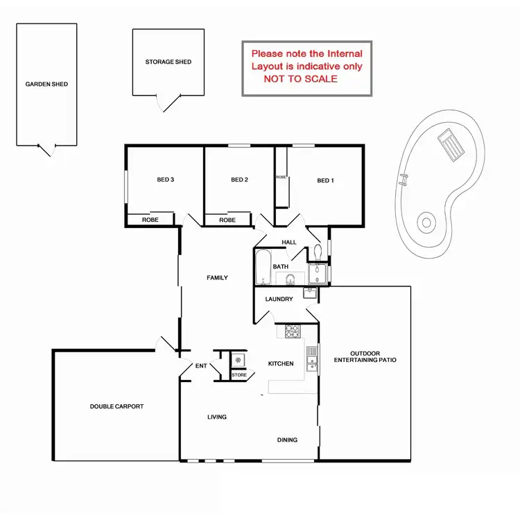 Floorplan of Homely house listing, 9 Fulman Way, Lynwood WA 6147